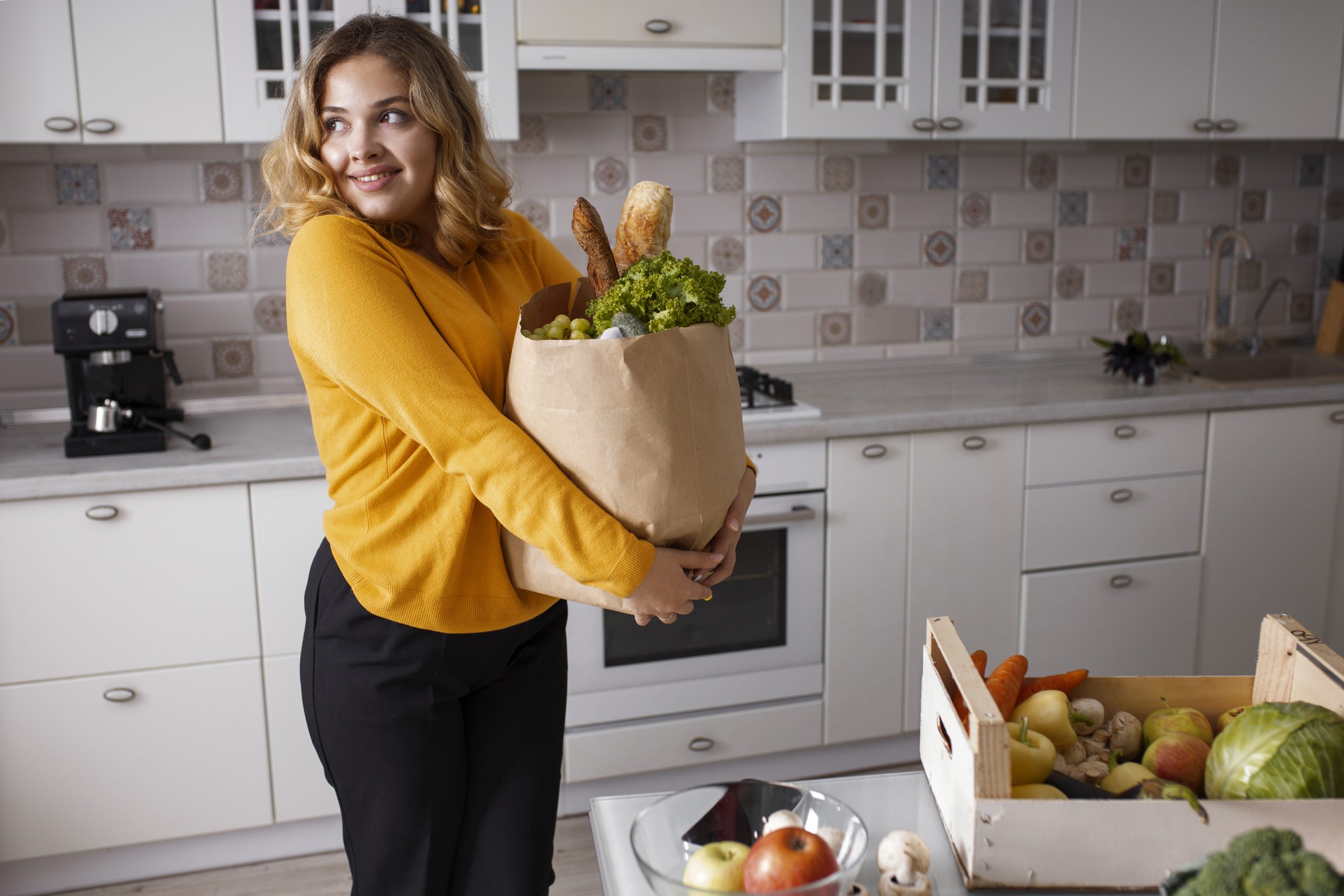 kurier dostarczajacy artykuly spozywcze domu1